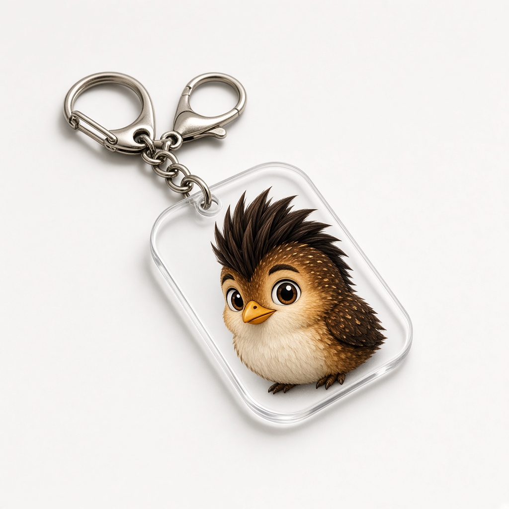 Hawk keychain