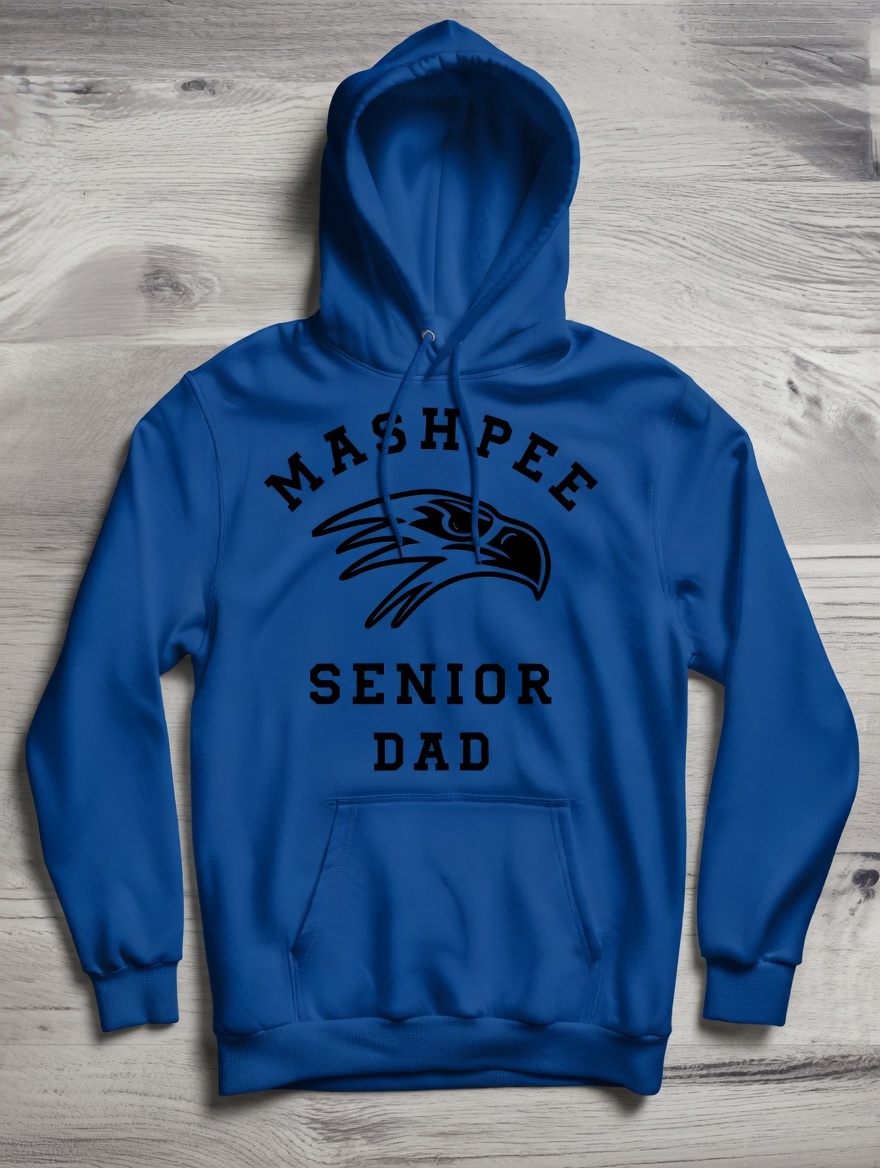 Royal Blue Sweatshirt Detail